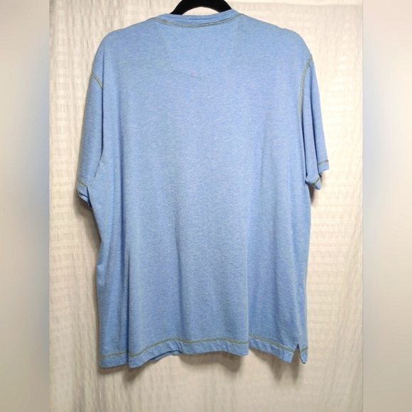 Robert Graham Classic Fit Eastwood V Neck Cotton/ Modal T Shirt. Mens XL - Picture 3 of 8